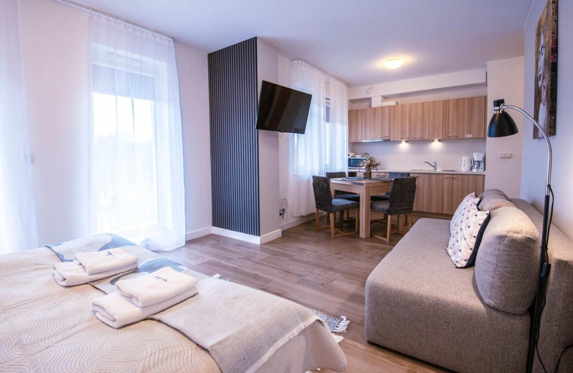 Apartamenty Na Wyspie - Aquamarina - Parking 斯维诺乌伊希切 外观 照片